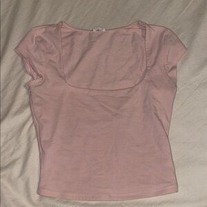 Garage Light Pink Crop Top